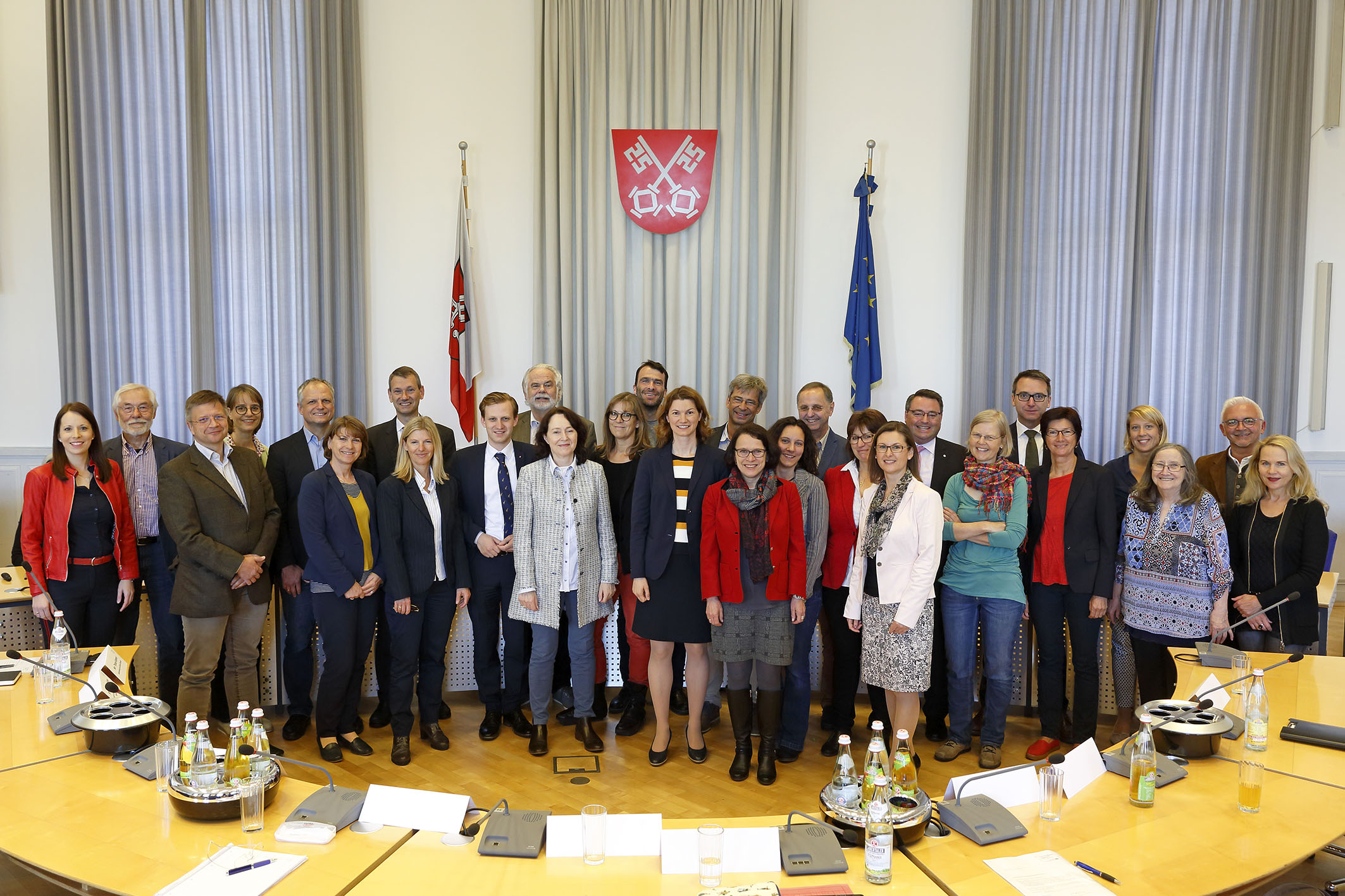 Mitglieder der Gesundheitsregionplus Regensburg beim Gruppenfoto