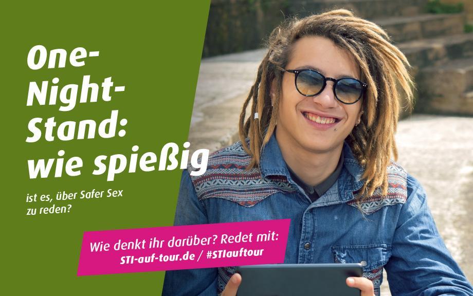 Karte One-Night-Stand: wie spießig mit jungem Mann