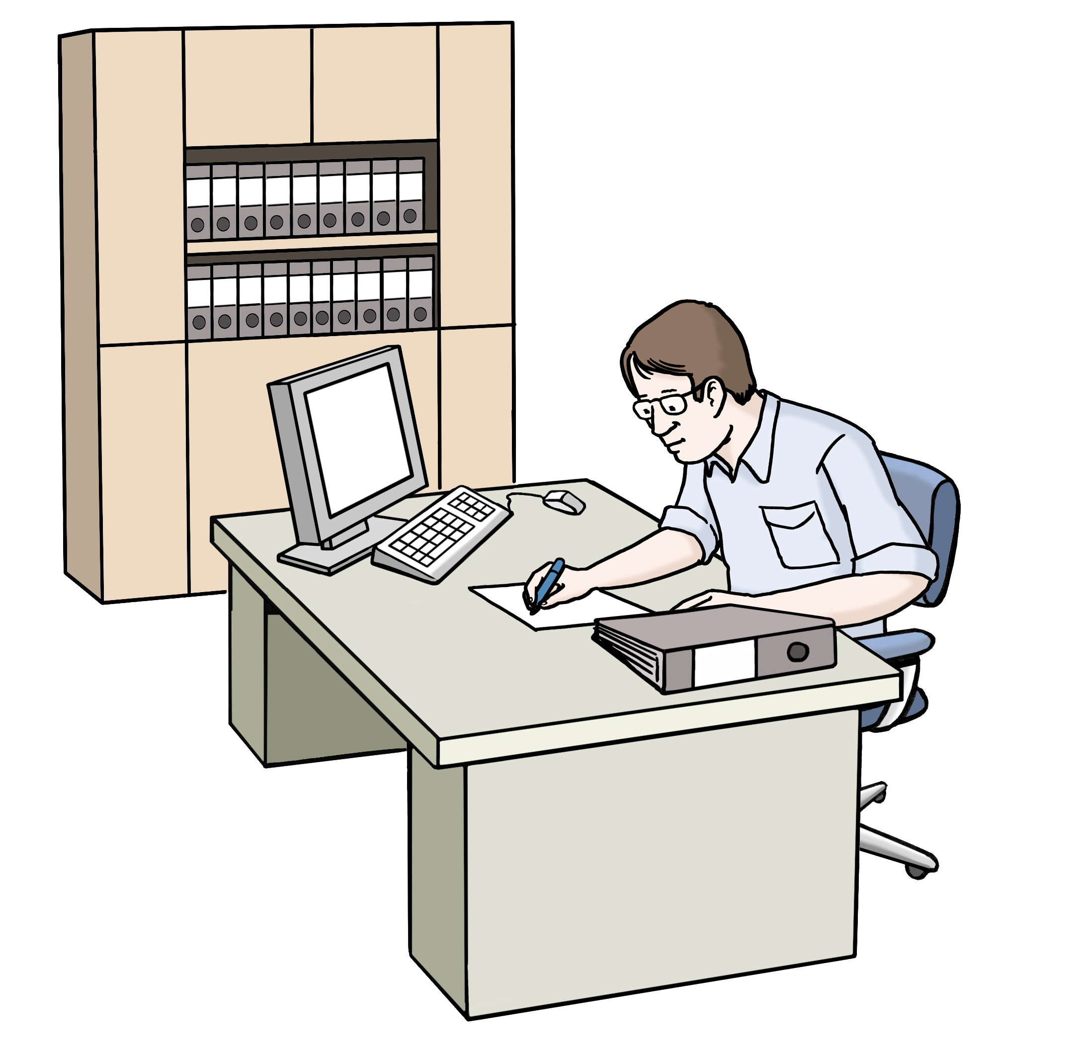 Büro - Leichte Sprache Büro