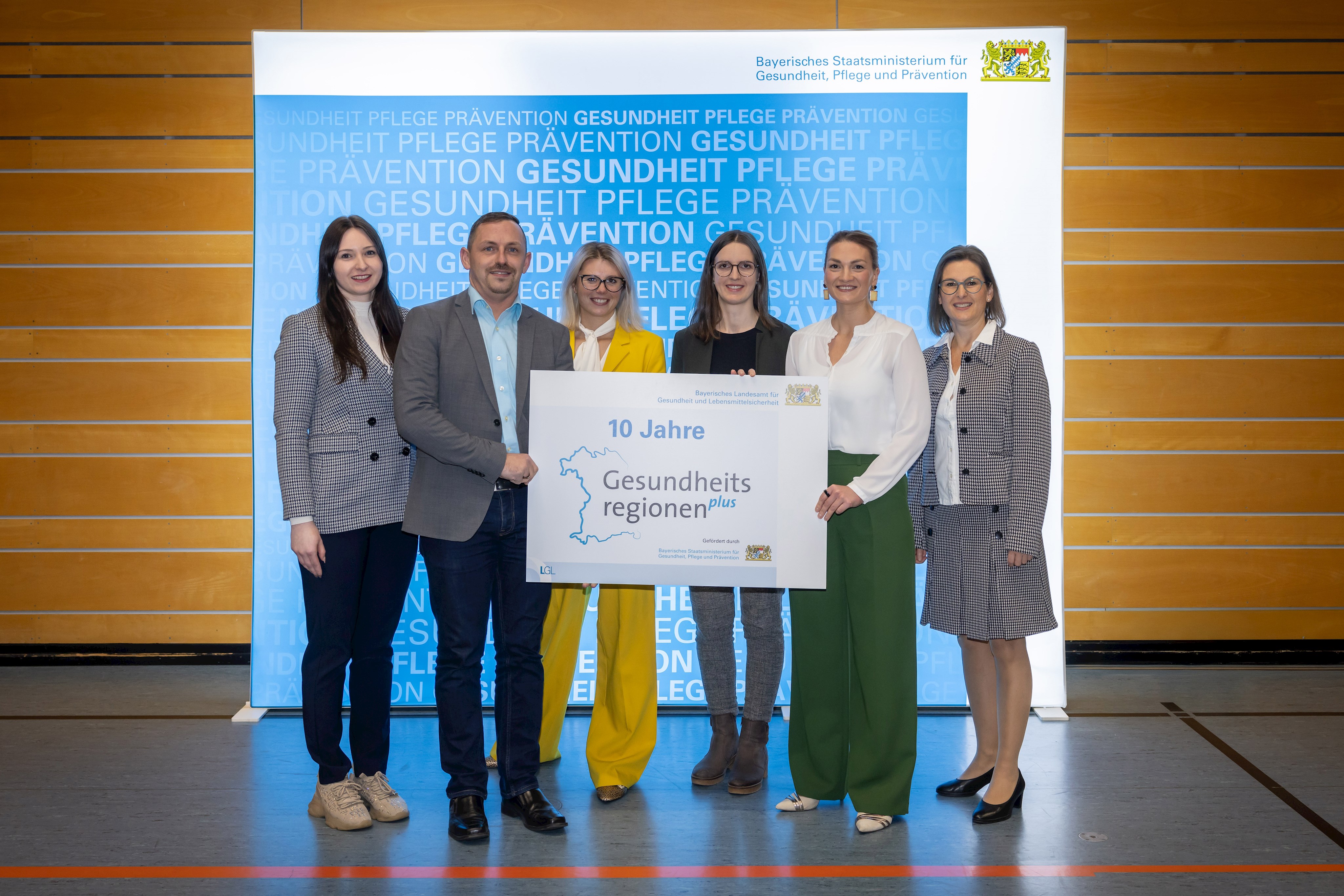 Geschäftsstellenleitungen Gesundheitsregion Oberpfalz mit Ministerin